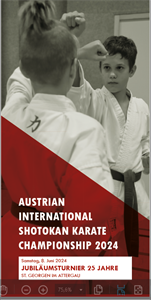 Foto für Austrian International Shotokan Championship 2024